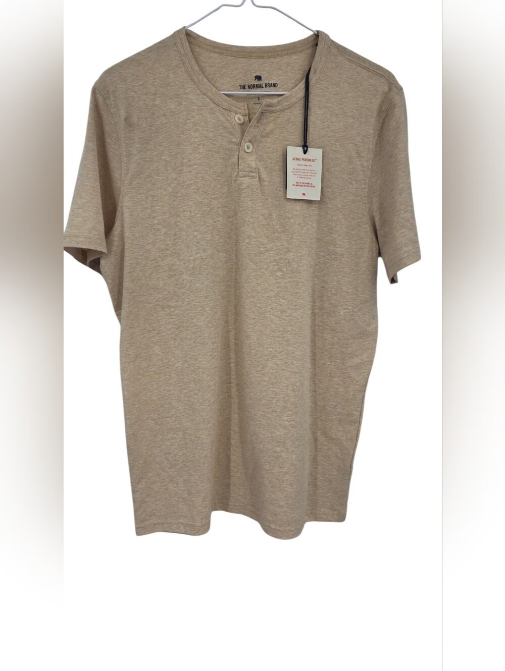 New The Normal Brand Puremeso Henley Small